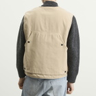 Stone Island Men's Panama Cotton Old Effect PrimaLoft Vest in Desert
