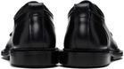 AMI Paris Black Leather Anatomical Toe Derbys