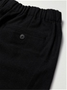 Club Monaco - Straight-Leg Wool-Blend Trousers - Black