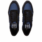 Valentino Men's Rockstud Sneakers in Marine/Black