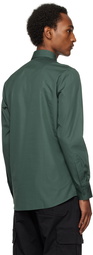 Moschino Green Teddy Patch Shirt