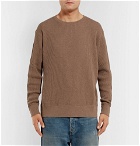 Chimala - Waffle-Knit Cotton T-Shirt - Men - Brown
