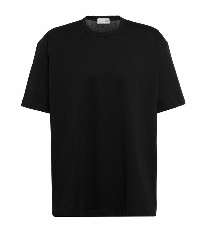 Photo: Comme des Garcons SHIRT - Cotton jersey T-shirt