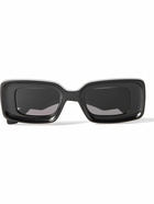 Loewe - Anagram Rectangular-Frame Acetate Sunglasses