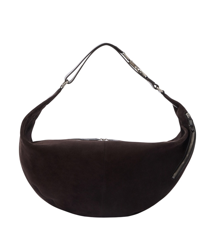 Photo: Lemaire Quiver Clip large suede shoulder bag