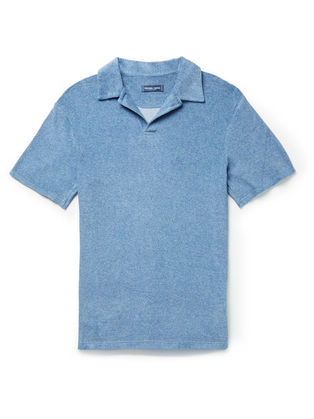 Photo: Frescobol Carioca - Faustino Terry Polo Shirt - Blue