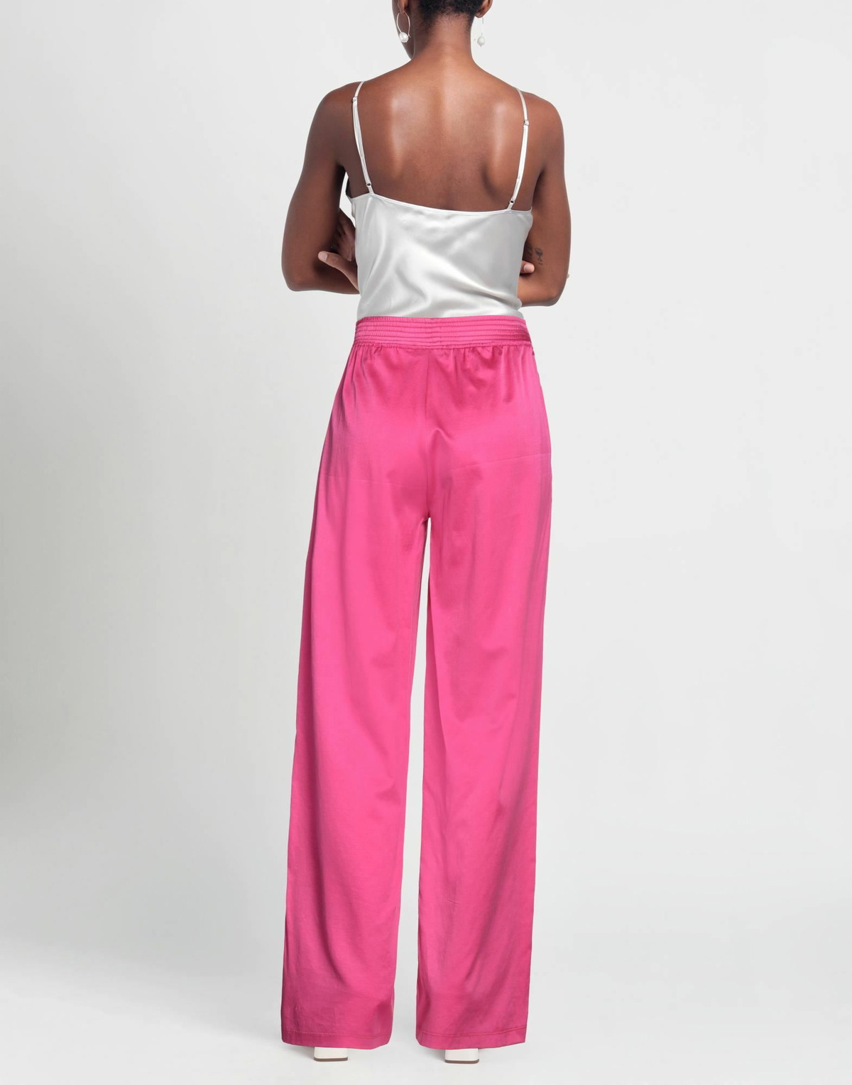 Jijil Womens Pants in Fuchsia