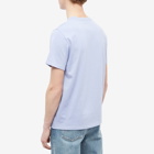 A.P.C. Men's New Raymond Embroidered Logo T-Shirt in Lilac