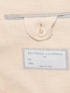BRUNELLO CUCINELLI Deconstructed Cotton & Cashmere Blazer
