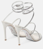 Rene Caovilla Cleo embellished leather sandals