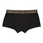Versace Underwear Black Medusa Boxers
