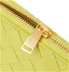Bottega Veneta - Intrecciato Leather Zip-Around Wallet - Green