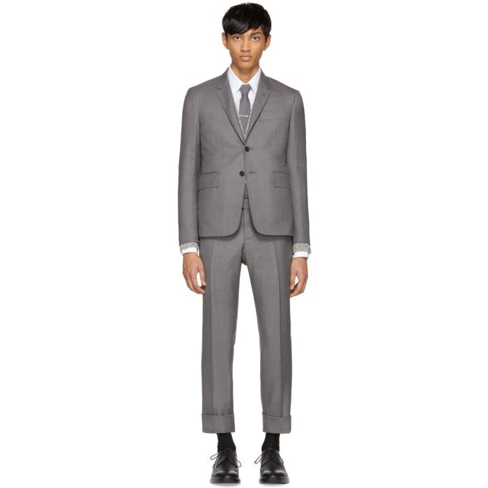 Photo: Thom Browne Grey High Armhole Suit 