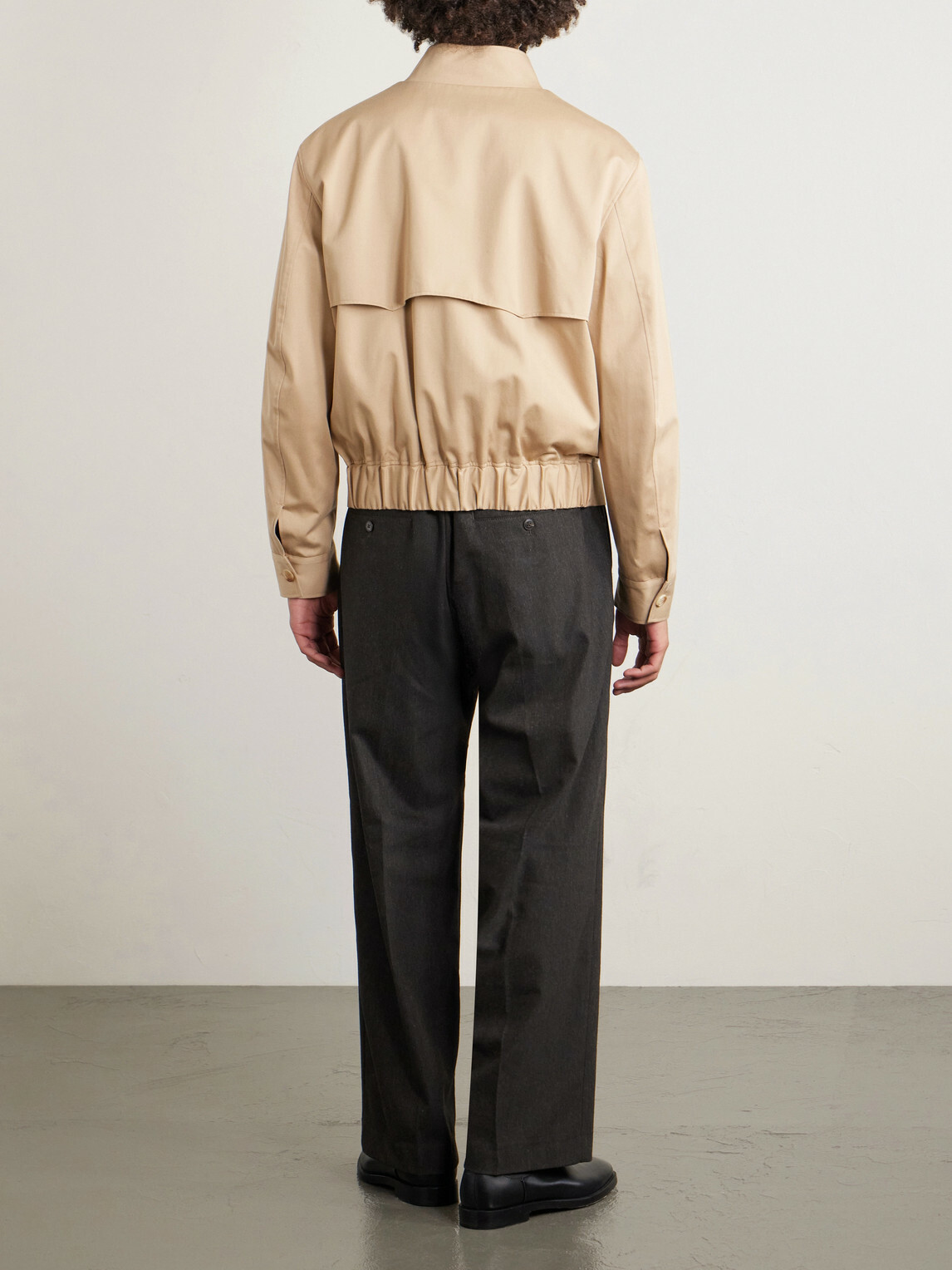 Gabriela Hearst - Cotton-Twill Harrington Jacket - Neutrals