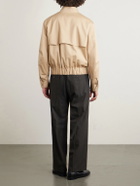 Gabriela Hearst - Cotton-Twill Harrington Jacket - Neutrals