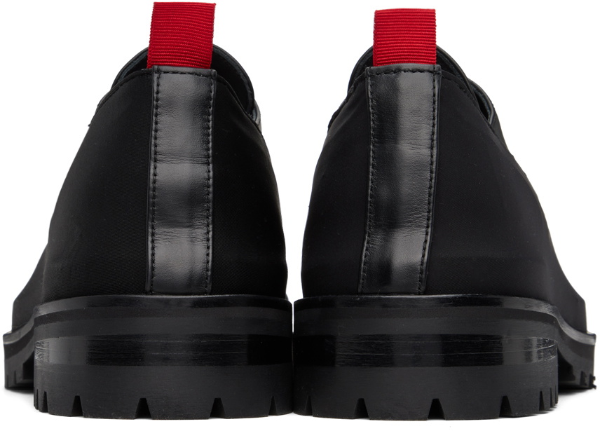 424 Black Overlay Derbys