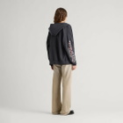 END. Underline Zip Hoodie in Cinder Black