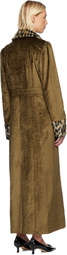 Anna Sui Beige Velour Coat