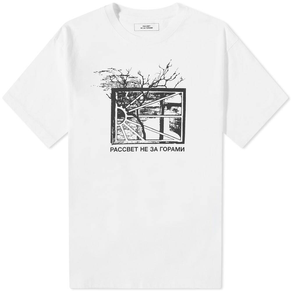 Photo: PACCBET Men's Window Logo T-Shirt in White
