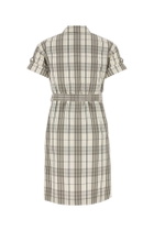 Burberry Embroidered Poplin Shirt Dress