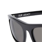 Our Legacy Men's Shelter Sunglasses in Black