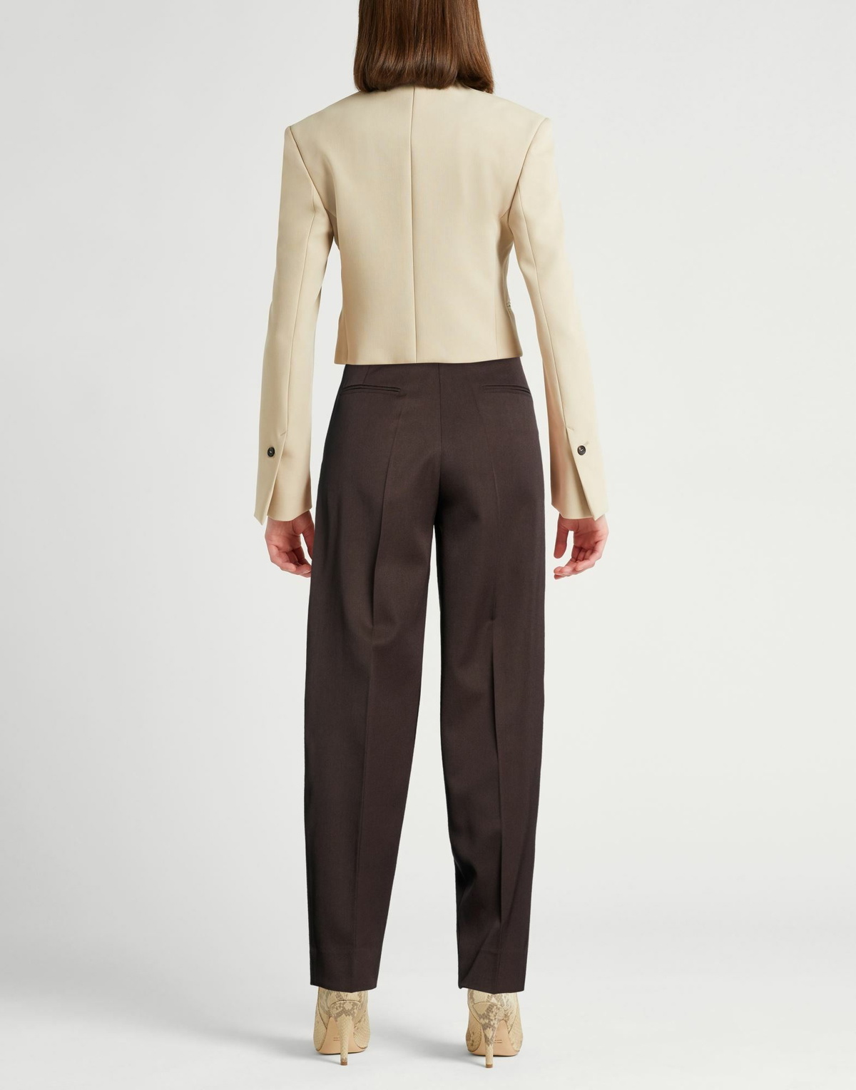 Drumohr Womens Pants in Dark brown