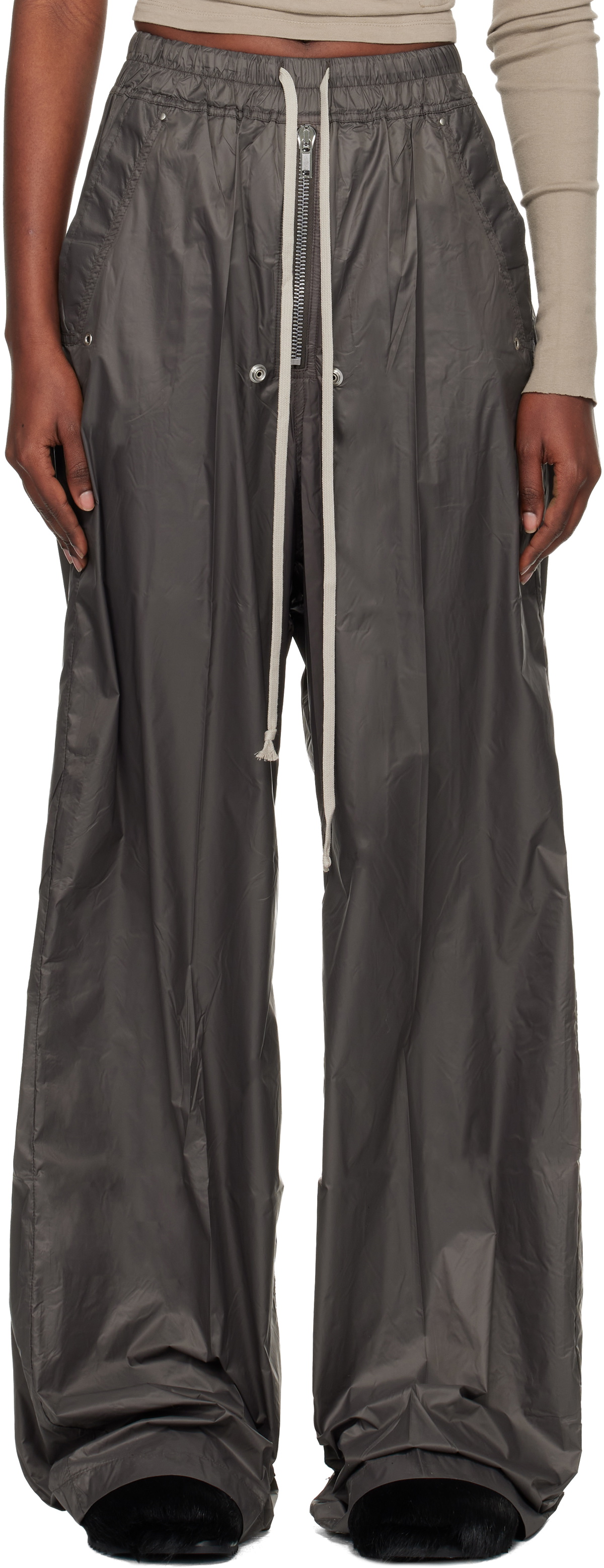 Rick Owens DRKSHDW Gray Concordians Geth Belas Lounge Pants