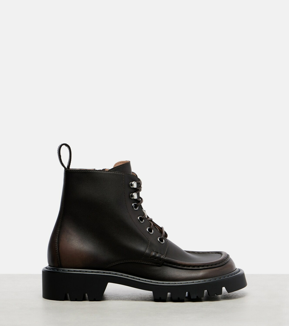 Loewe Sierra leather combat boots