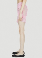 DI PETSA - Wet Look Skirt in Pink