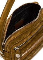 Acne Studios Camero Party Suede Shoulder bag - Brown - One Size
