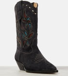 Isabel Marant Duerto suede cowboy boots