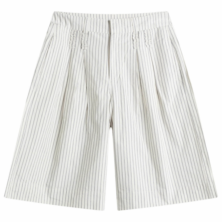 Photo: Damson Madder Women's Ambrosia Shorts in Stripe