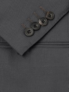 Thom Sweeney - Double-Breasted Wool-Twill Suit Jacket - Gray