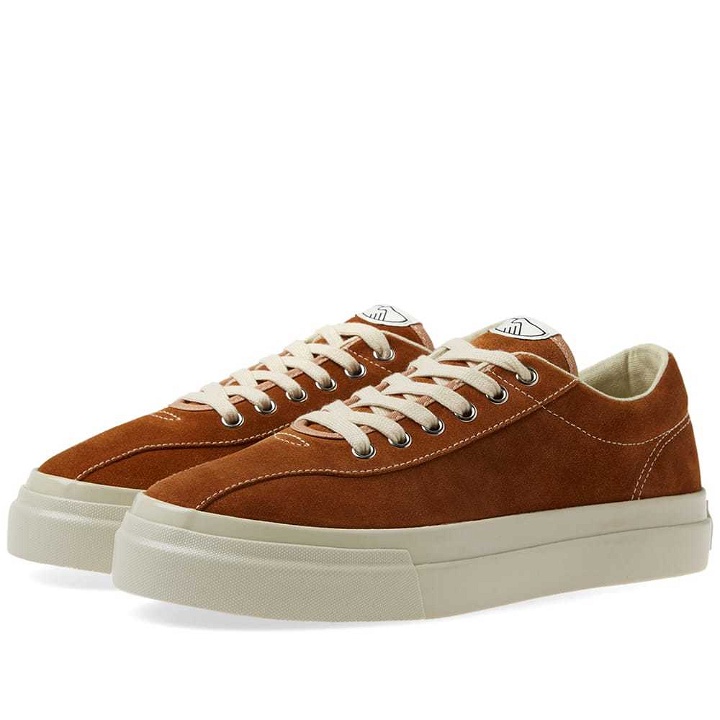 Photo: Stepney Workers Club Dellow Suede Sneaker Tan