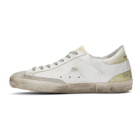 Golden Goose White See-Through Superstar Sneakers