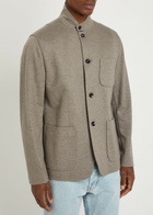 Rag & Bone Prospect Wool-blend Overshirt Taupe