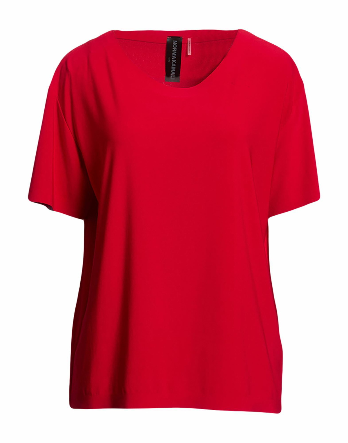 Norma Kamali Womens T-shirt in Red