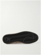 Golden Goose - Ballstar Distressed Appliquéd Leather Sneakers - Gray