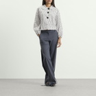 Many Many Clothes Women's The Lola Jacket in White Polka
