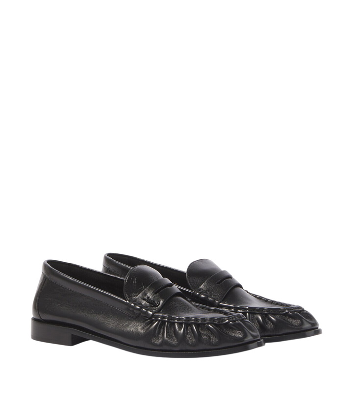 Photo: Saint Laurent Le Loafer Supple leather penny loafers