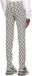 We11done Jacquard Logo Lounge Pants