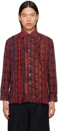 NEEDLES Red Ribbon Shirt