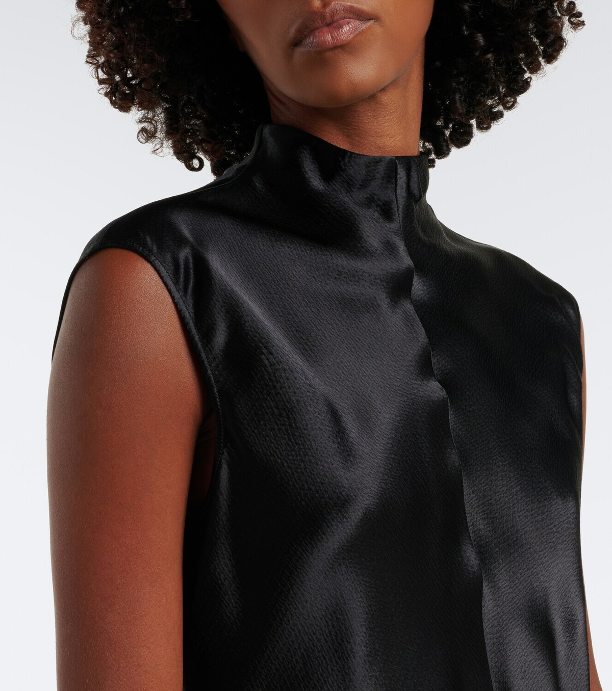 Fforme Rhea satin top