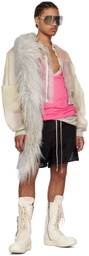 Rick Owens Black Boxing Shorts