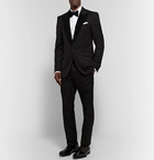 Dolce & Gabbana - White Slim-Fit Bib-Front Double-Cuff Cotton-Poplin Tuxedo Shirt - Men - White