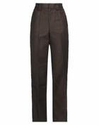 Lemaire Womens Pants Dark in Brown