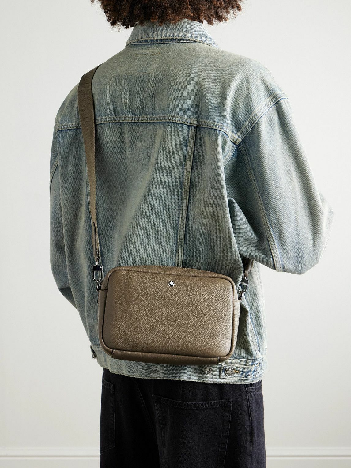 Montblanc - Full-Grain Leather Messenger Bag