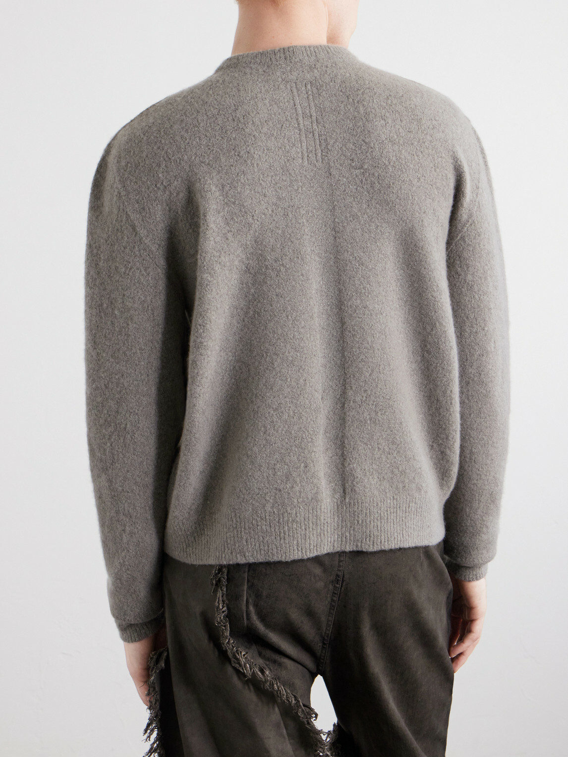 Rick Owens - Cashmere-Blend Sweater - Gray