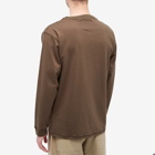 Satta Men's Organic Long Sleeve T-Shirt in Washed Black