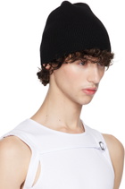 HELIOT EMIL Black H Trim Beanie